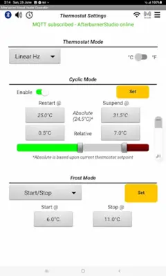 Afterburner Diesel Heater Controller android App screenshot 0