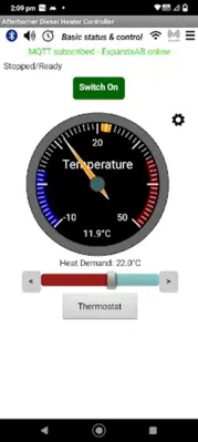 Afterburner Diesel Heater Controller android App screenshot 4